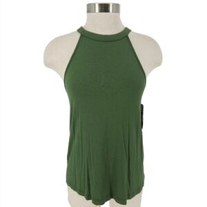 Women's Green Halter Top